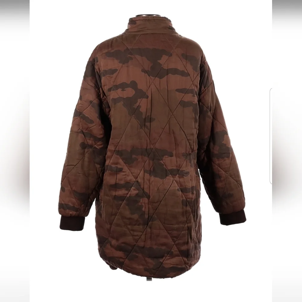 Anthropologie Marrakech Quilted Camo Jacket - Picture 7 of 10